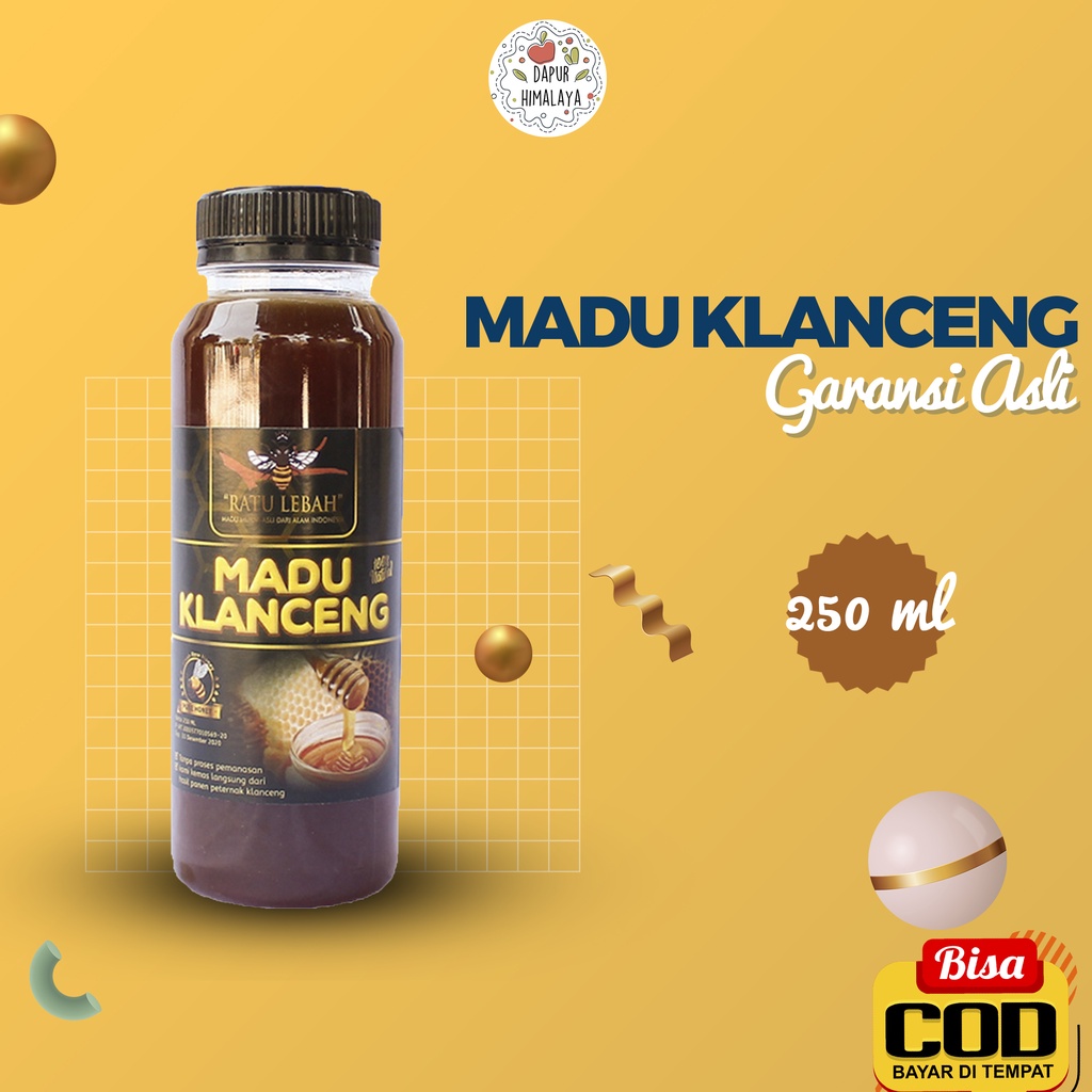 

MADU 250 ML MURNI 100% ASLI LEBAH KLANCENG LANCENG ORIGINAL TRIGONA NATURAL HONEY ORI ALAMI PRIA WANITA MULTIFLORA 100 TERNAK MAAG ASAM LAMBUNG MAG URAT KOLESTEROL DIET HIBERTENSI DARAH TINGGI HUTAN PROPOLIS ODENG BADUY PAHIT TJ SASET HITAM PAHIT SHIFA