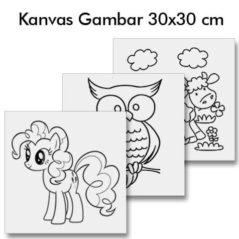 

Kanvas Lukis Gambar 30x30 cm