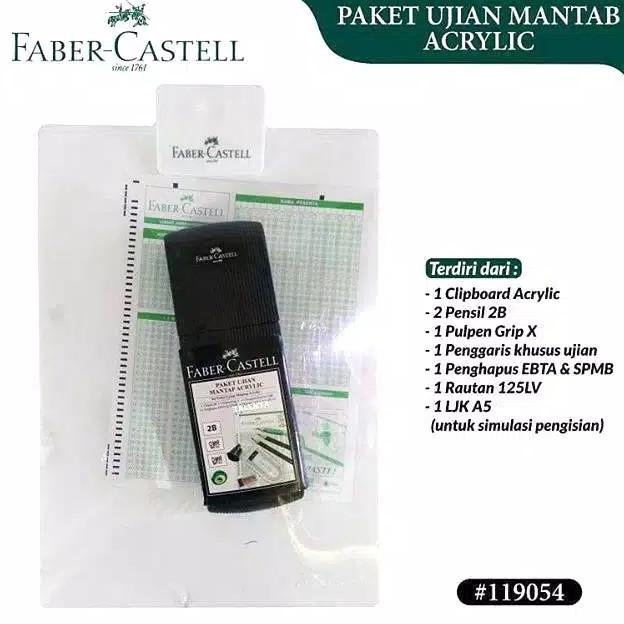 

(COD) paket papan ujian faber castell TERPERCAYA Kode 1016