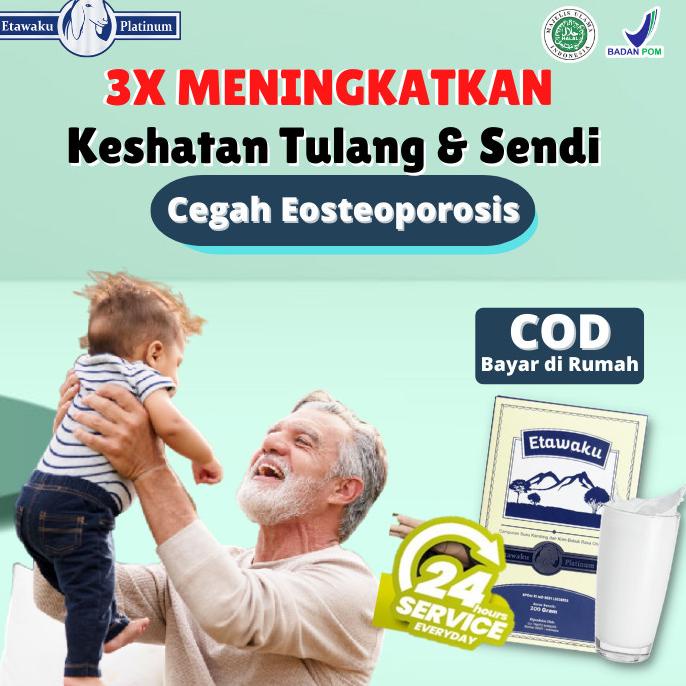 

[ COD ] Susu Etawaku Platinum Original Untuk Nyeri Sendi Tulang Dan Pernafsaan
