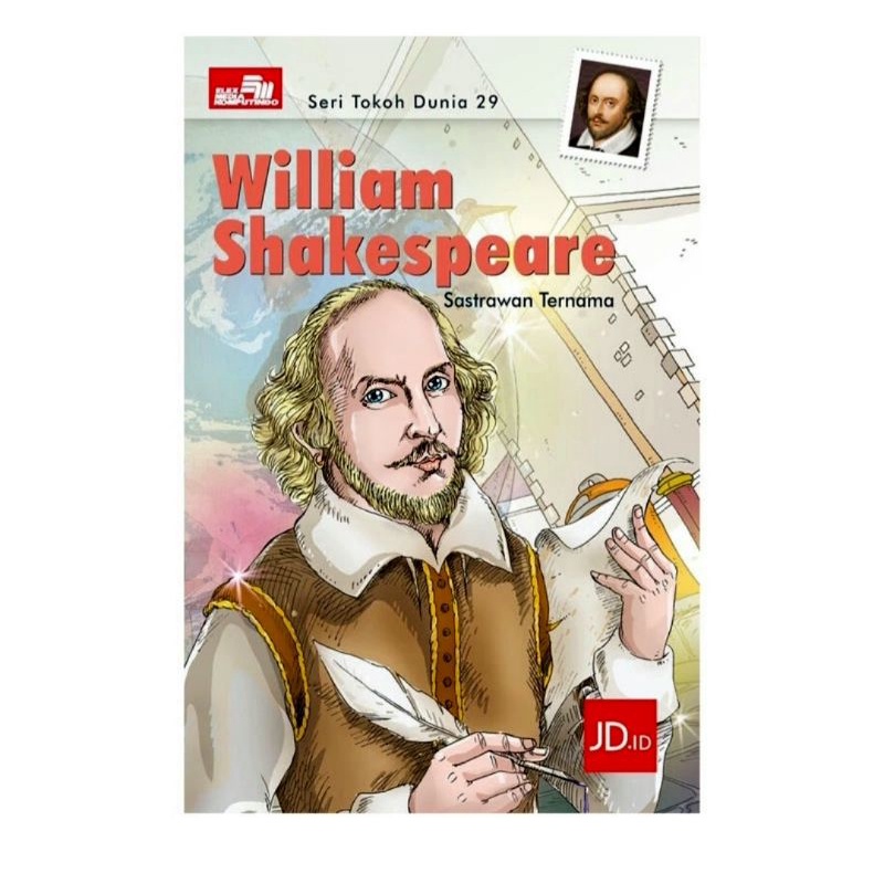 Seri Tokoh Dunia #29 : William Shakespeare – Uni Komik - ELEX MEDIA KOMPUTINDO