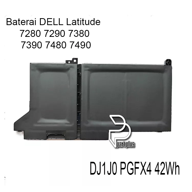 Baterai Laptop DELL Latitude 12 7000 7280 7380 7480 PG74G PGFX4 DJ1J0