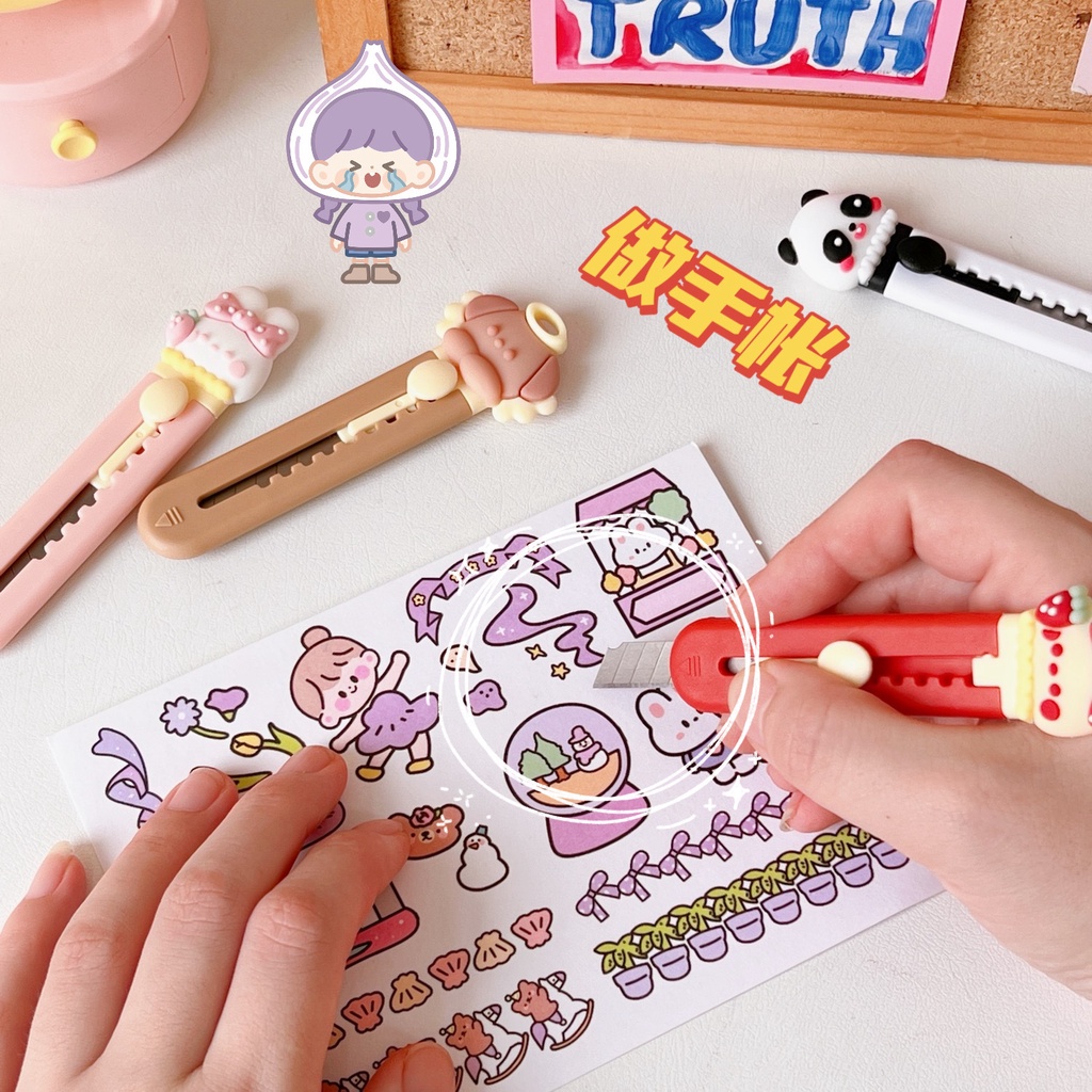 

PISAU CUTTER MINI AESTHETIC IMPOR LUCU