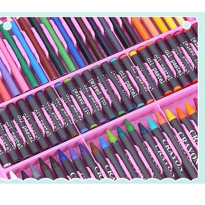 

[KODE PRODUK GMBOQ9991] 208Krayon Lengkap/ Pensil Warna Lengkap Spidol Warna Pastel Alat Tulis Gambar Lukis Mewarnai Anak