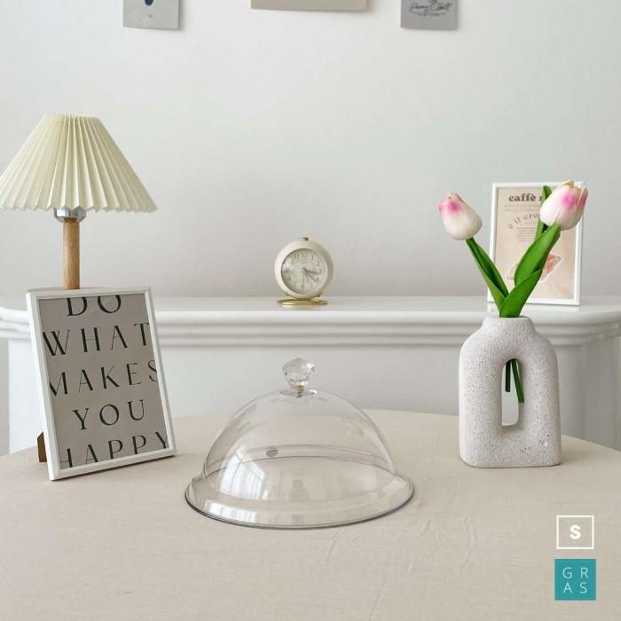 

Penutup Kue Transparant Bahan Akrilik (Size S) 088