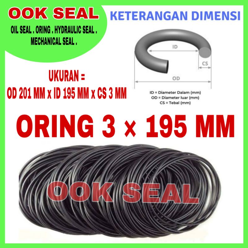 oring seal 3 x 195 / seal oring 3 x 195 / oring 3 x 195 / seal 3 x 195 / oring 3mm x 195mm / oring s