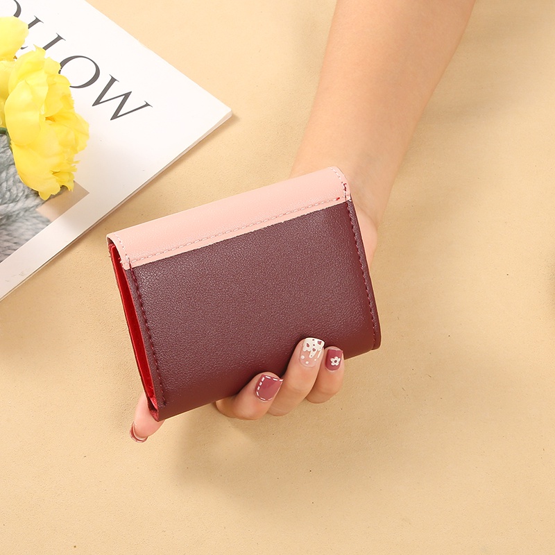 Khatin  Dompet Pendek Premium Wanita / Lipat / Import / COD / Murah / Terbaru 2022 -525