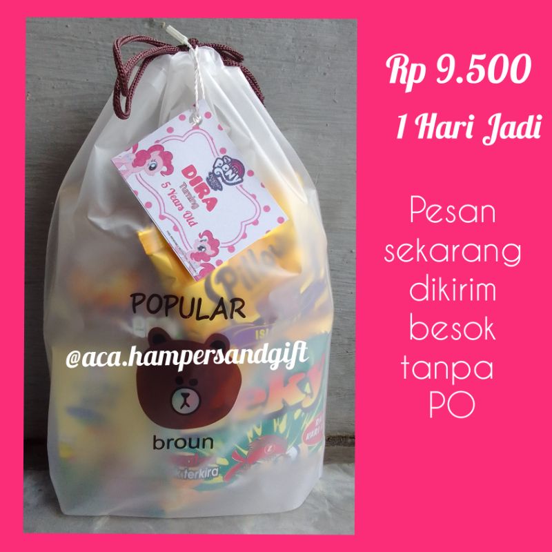 

paket Snack ulang tahun anak / hampers anak / Snack ulang tahun
