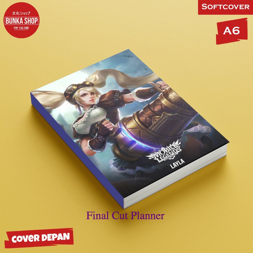 

Pocket Note Mobile Legends Layla Softcover A6 Buku Tulis Catatan Notes Agenda Planner Jurnal .