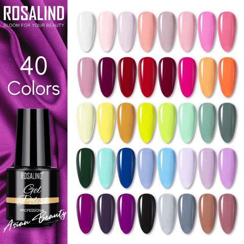 ROSALIND / (1-40) ROSALIND Gel Nail Polish UV LED Nail Art / Kutek / Gel polish