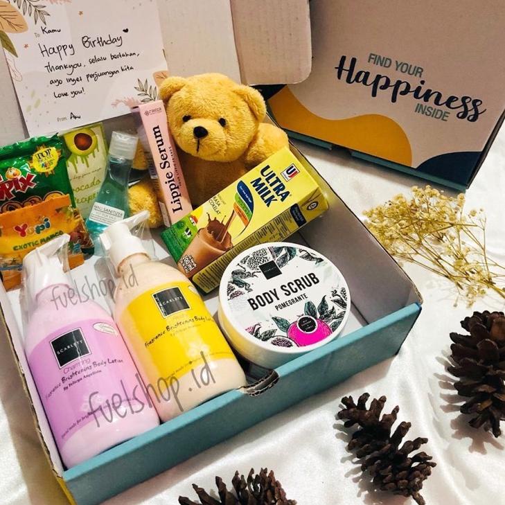 

ZX955 (1KG) HAMPERS BOX / GIFT BOX / KADO / LEBARAN / ULANG TAHUN / SCARLETT WHITENING (ORIGINAL 100%) Diskon Awal Tahun
