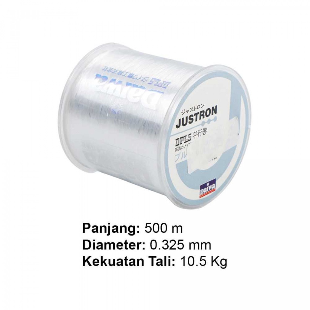 JUSTRON Senar Tali Pancing Nylon Series Braided 500 Meter