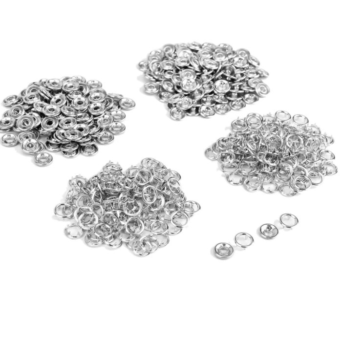 Kancing Kancing Jepret Cetet Baby 10Mm 1Cm Anti Karat