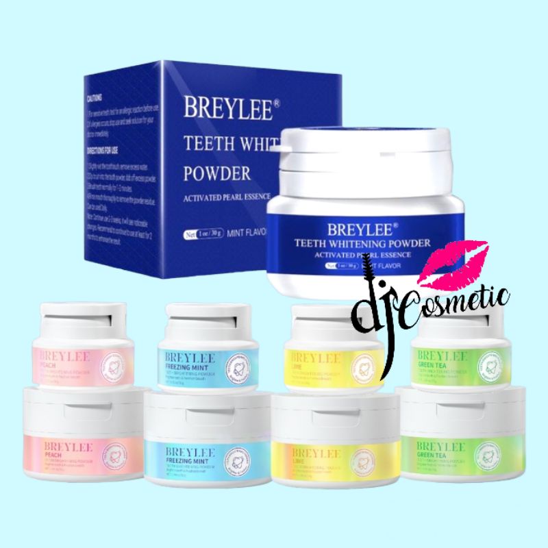 Breylee Teeth Whitening Powder 30gr | Pemutih Gigi | Odol Pemutih