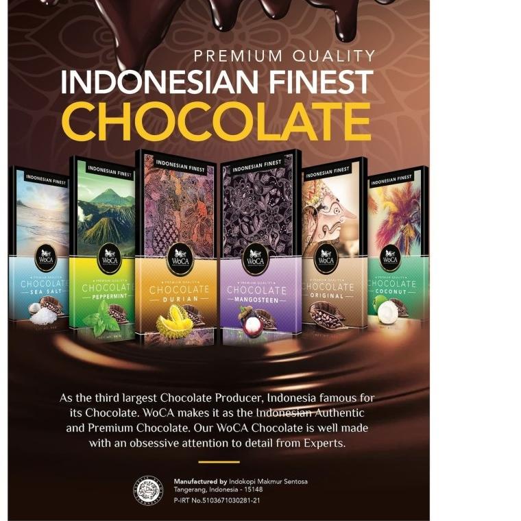 

READY ✅WoCA Premium Chocolate 3 x 90g Bars -- Cokelat Batang Rasa Original|KD8