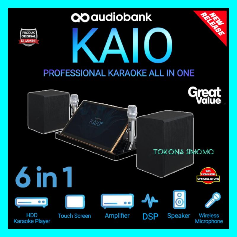 Jual Audiobank Kaio Professional All In One Karaoke System Original