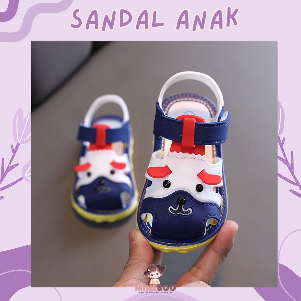 mineboo SEPATU BAYI PUPPY PREWALKER 6-24 BULAN import laki-laki perempuan sandal