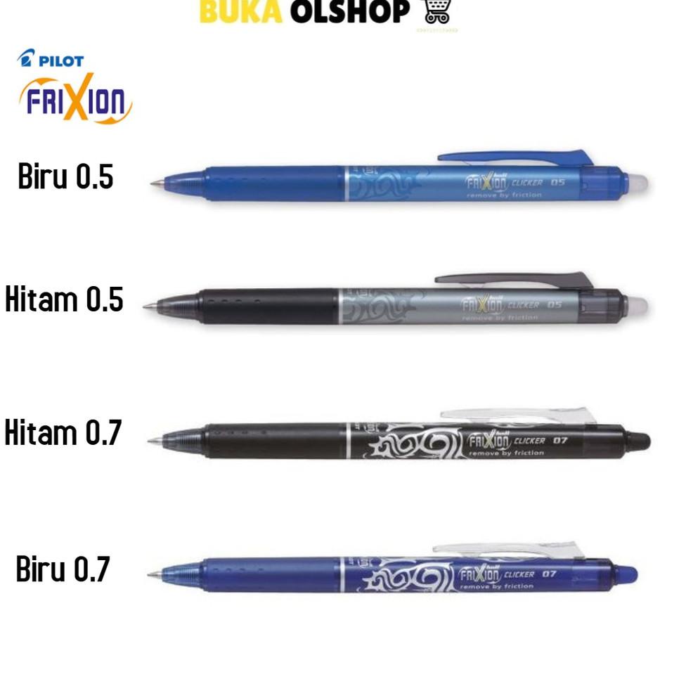 

[KODE DQ6QU] Bolpoin Pilot Frixion Ball Clicker Pulpen Hapus
