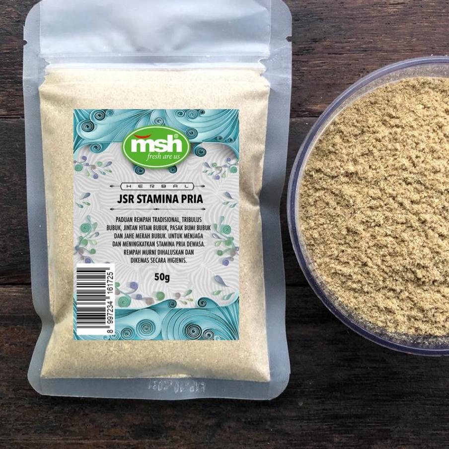 

FLASH SALE MSH JSR Stamina Pria 50 g !