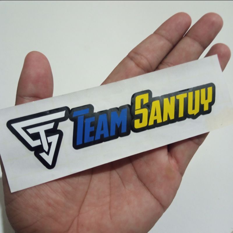 Sticker cutting team santuy