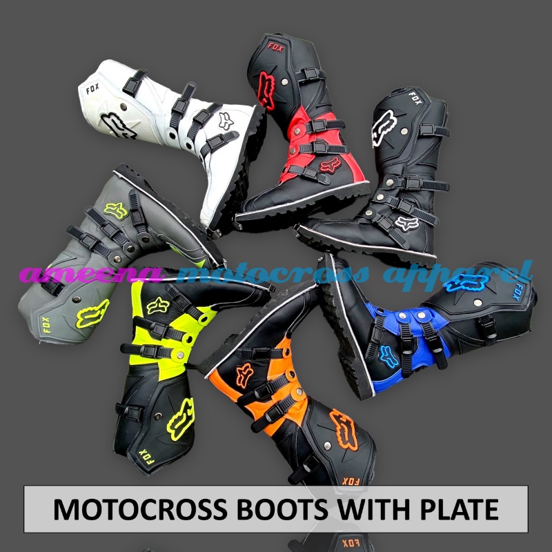 Sepatu Trail - Sepatu Motocross - Sepatu Trabas - Sepatu Grasstrack - Sepatu Safety Protector - M2