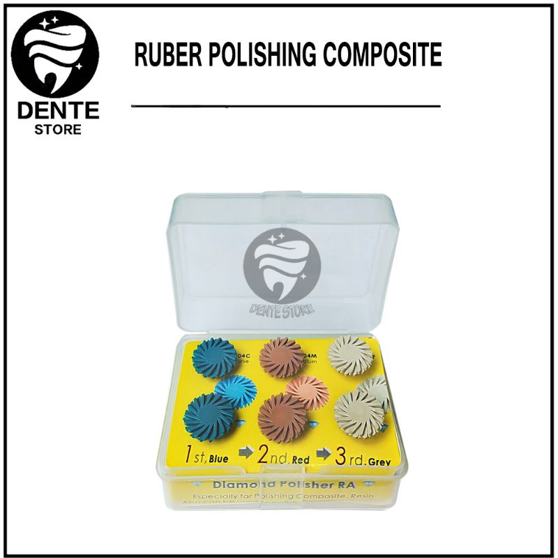 COMPOSITE POLISHING / POLISHING WHEEL / RUBBER POLISHING TWIST POLISHING