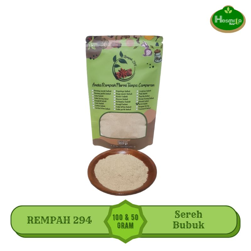 

Rempah 294 _ Sereh Bubuk