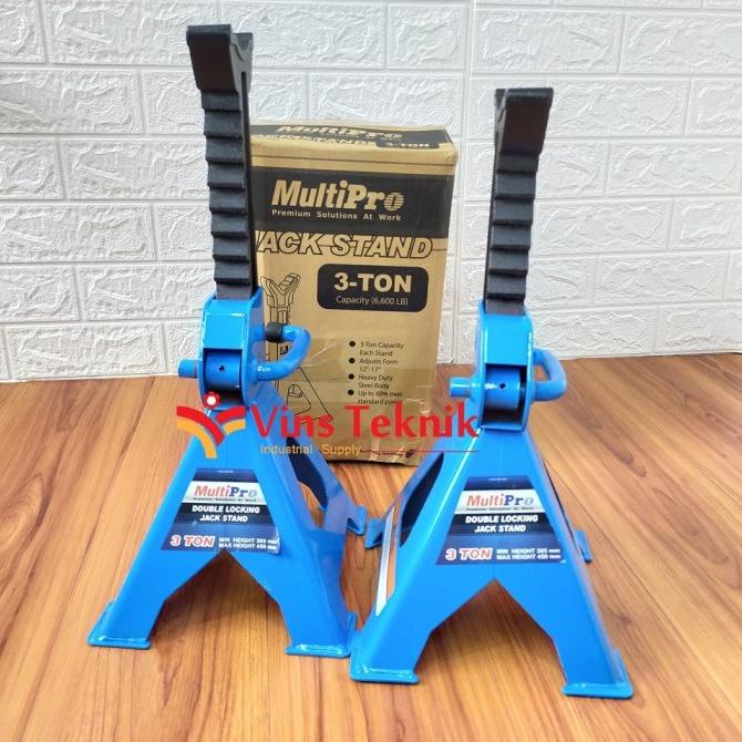 Dongkrak 3Ton Jack Stand 3 Ton Multipro