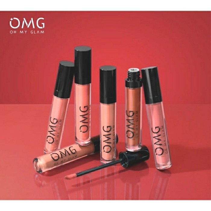 OMG OH MY GLAM Matte Kiss Lip Cream Lipstick Lipstik LIPCREAM ORIGINAL