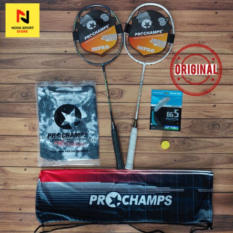 RAKET BADMINTON PROCHAMPS SMASH PRO 1000