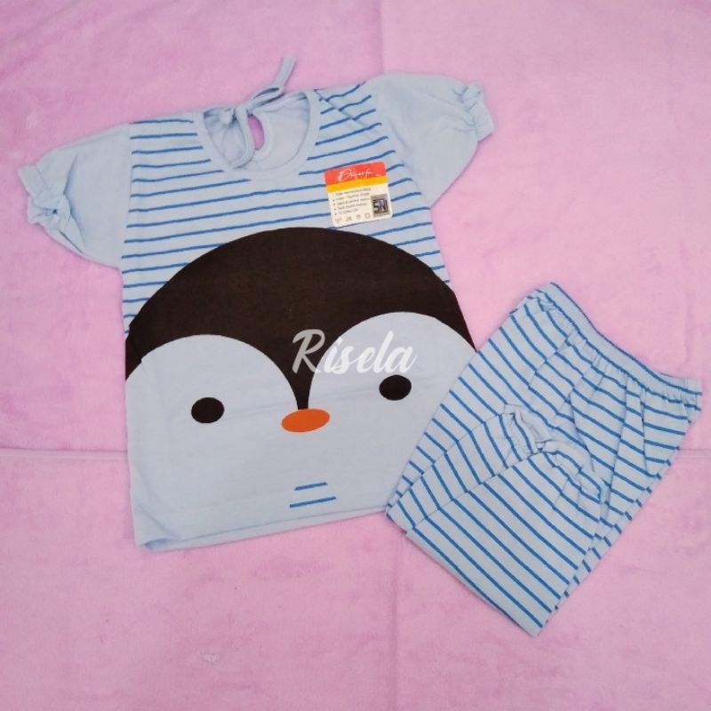 setelan oblong bayi/setelan piyama Dnoorfa SNI original motif lucu