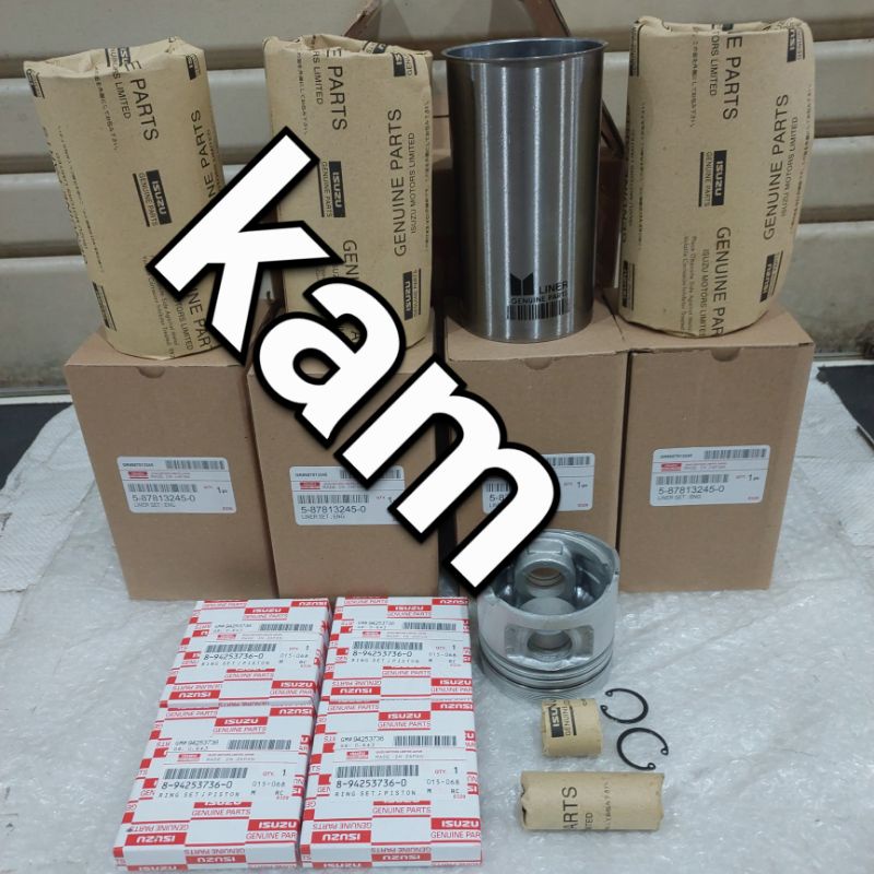 liner boring ring piston seher kit panther kotak 2.3 2300cc c223