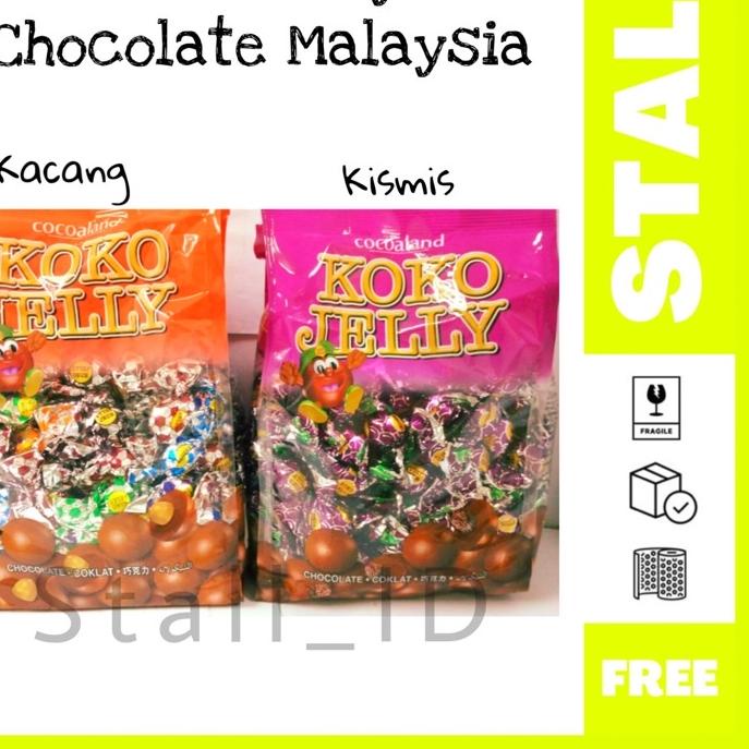 

10.10 ✨SALE✨ Coklat Koko Jelly Chocolate 120gr Cokelat Malaysia buruan