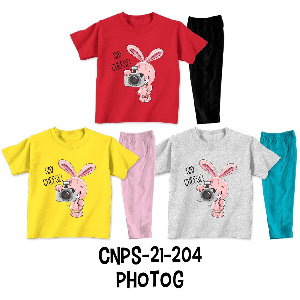 Baju Tidur Piyama Anak Cita Cita Fire Fighter Pilot Usia 2 - 8 Tahun Combed 30s Lembut