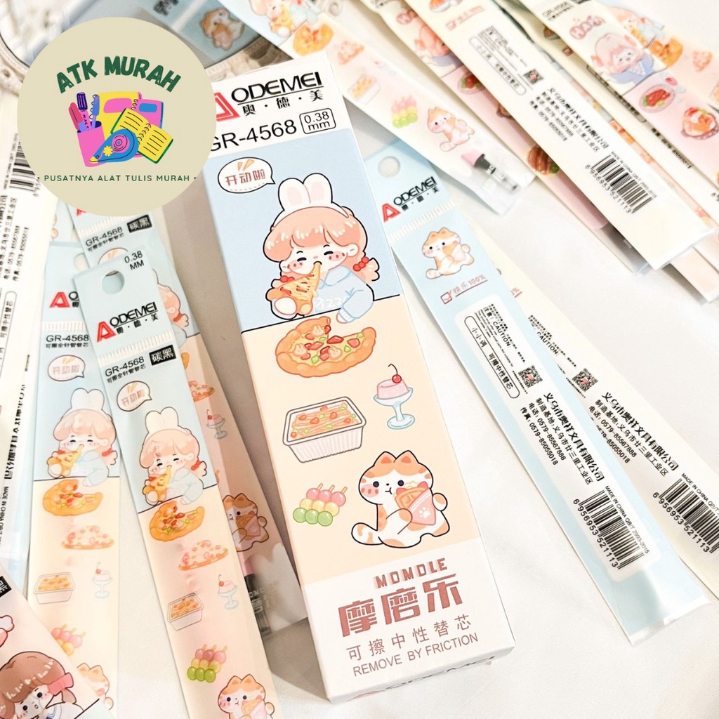 

isi refill pulpen bisa dihapus eraseable random 1 box isi 20 biji termurah 1 kotak set lucu imut COD alat tulis kantor perlengkapan sekolah