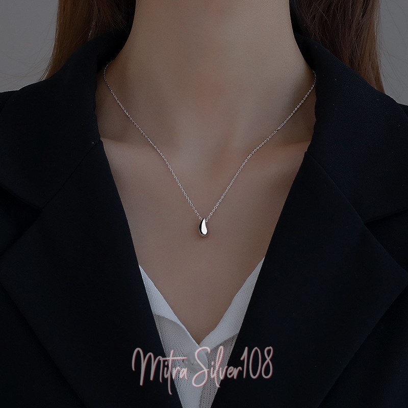 [MS108] NL 03 Kalung Titanium Anti Karat Fashion Kalung Fashion Kalung Stainless Steel Fashion Wanita Elegan