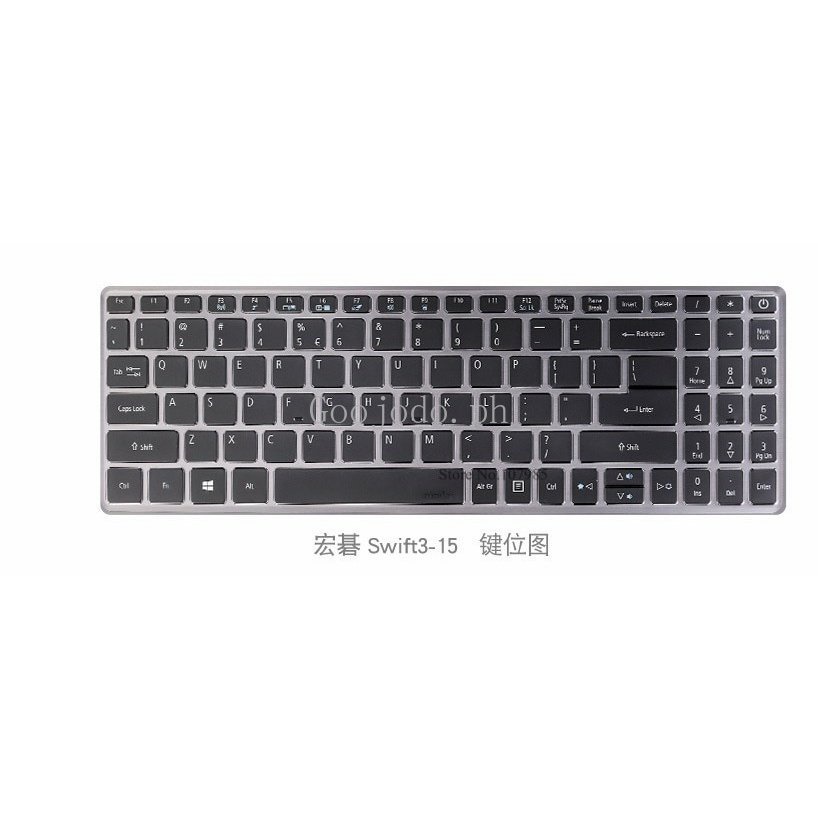 Cover Pelindung Keyboard Acer Aspire 3 Aspire 5 A315 A515 TMP214-52 3P50 ryzen 3 15.6 &quot;Bahan Silikon Lembut