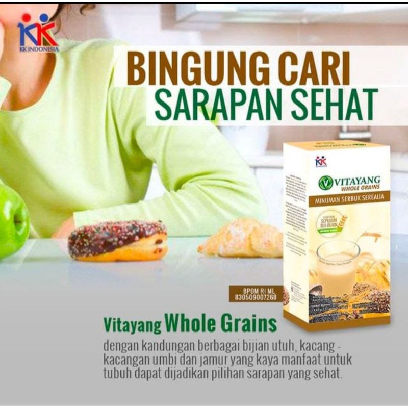 

Booster ASI Whole Grain Sereal Vitayang Whole Grain