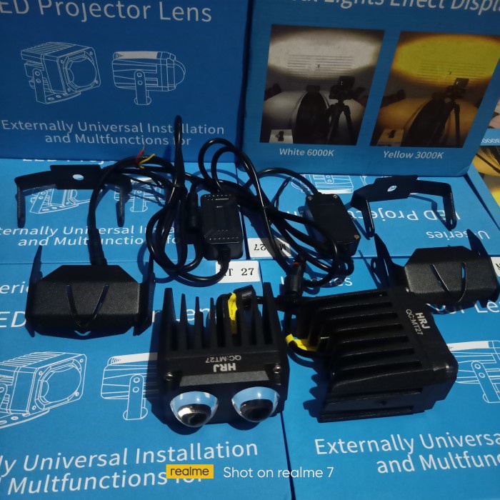 MT 27 Vahid Lampu Projie LED Cree Foglamp Tembak Sorot MT27 Original - MT 27 HRJ ORI, 1 pcs