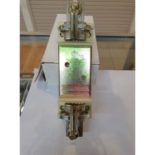 NH Fuse Holder Size 2 atau NH-2 400 Ampere Bahan Metal merk Fort