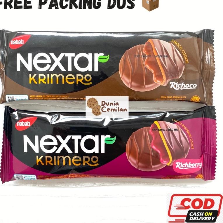 

SERBA MURAH [TERMURAH!] Nextar Krimero SATUAN 28gr - Biskuit Chocolate Raspberry Enak Murah დ 884