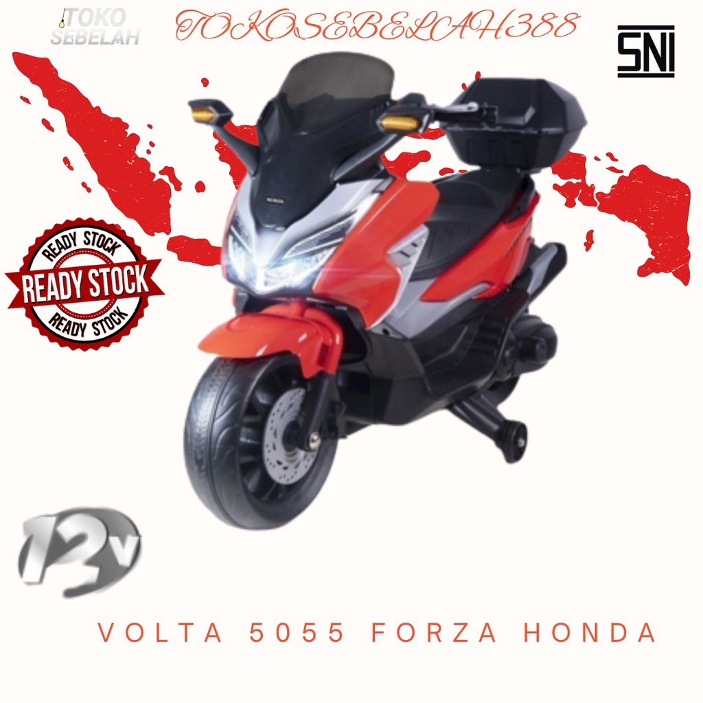 Jual Mainan Motor Aki Anak FORZA HONDA VOLTA 5055 SHP TOYS - Maenan