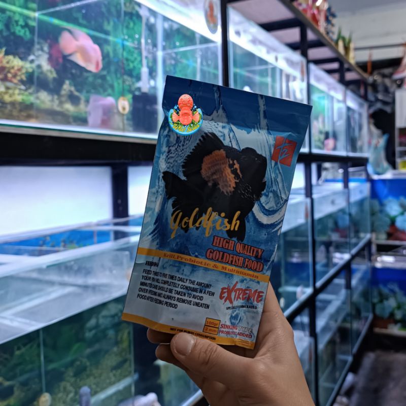T2 Extreme Growth 100gram - Pakan Ikan Mas Koki Goldfish Pelet Maskoki