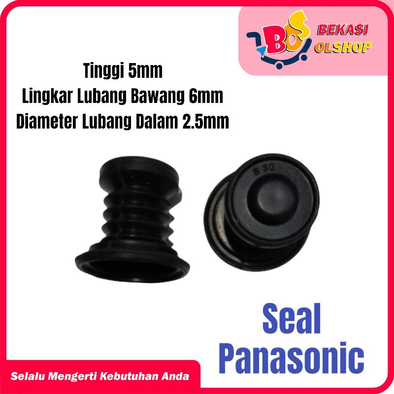 KARET SEAL SIL PEMBUANGAN AIR MESIN CUCI 2 TABUNG PANASONIC