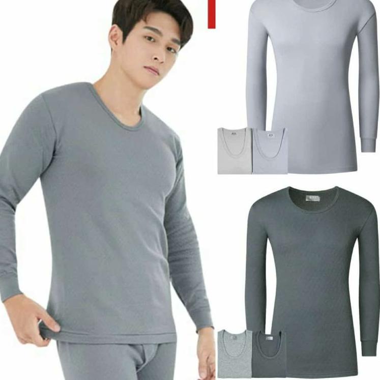 Super Promo--Kaos pria 1Set | Setelan & No Set | Long John winter BYC