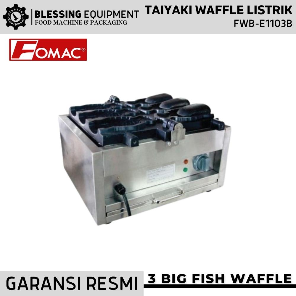 FWB-E1103B WAFFLE MAKER FOMAC FWB E1103B MESIN CETAK WAFEL TAIYAKI IKAN LISTRIK