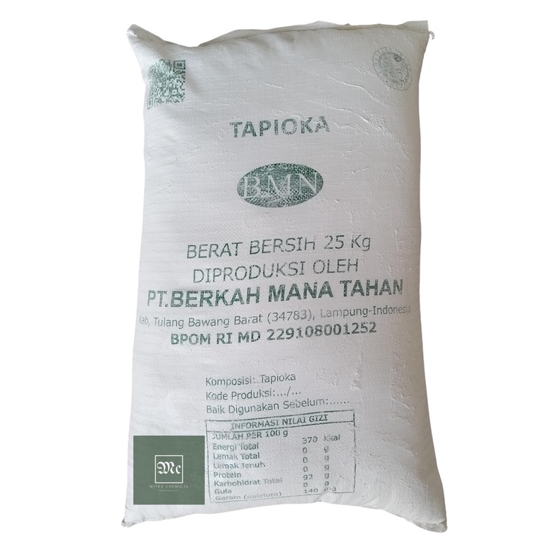 

TAPIOKA ISTIMEWA CAP BMN FULL OVEN 25 Kg