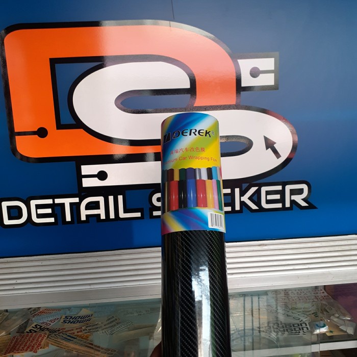 Sticker Carbon 6D Derek, Karbon 6D Derek Roll