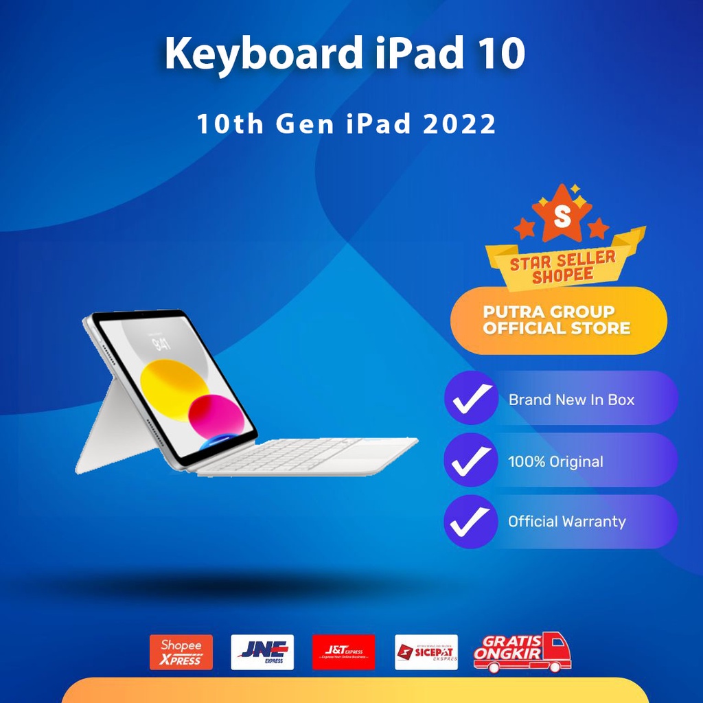 Magic Keyboard Folio for iPad 10 / 10th Gen Generation 2022