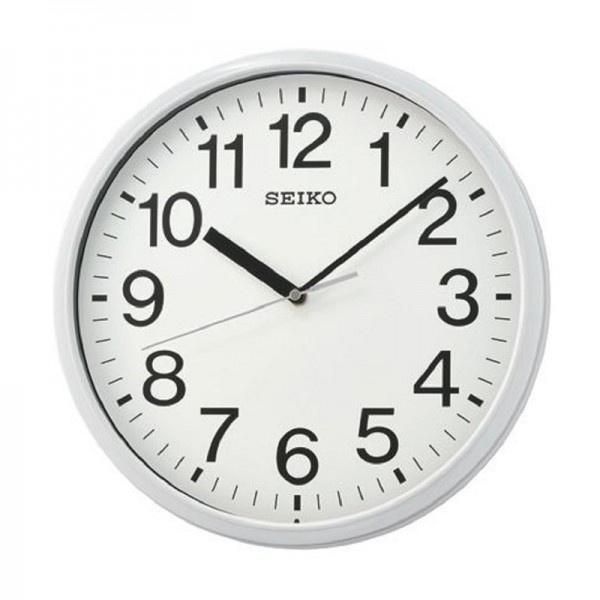 JAM DINDING SEIKO WALL CLOCK QHA009 GARANSI RESMI 1 TAHUN ALL COLOURS - qha009s